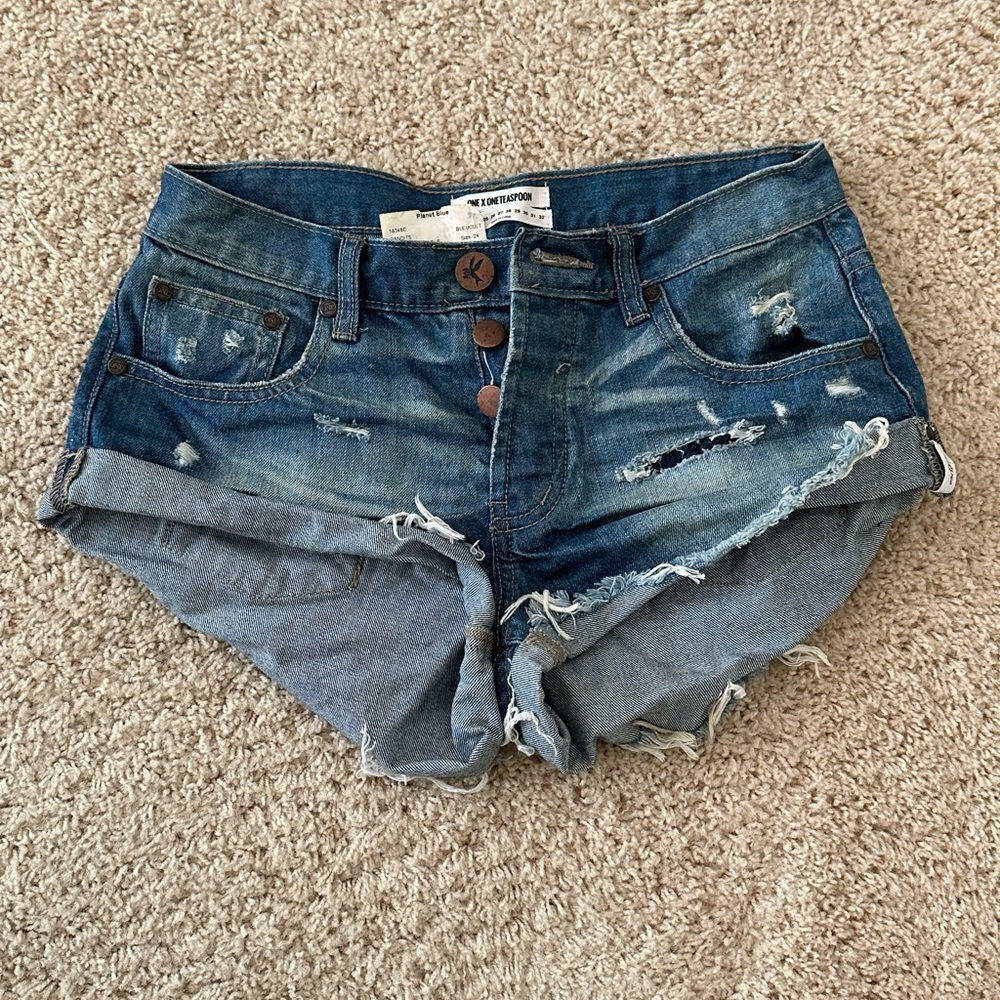 One Teaspoon Denim Shorts